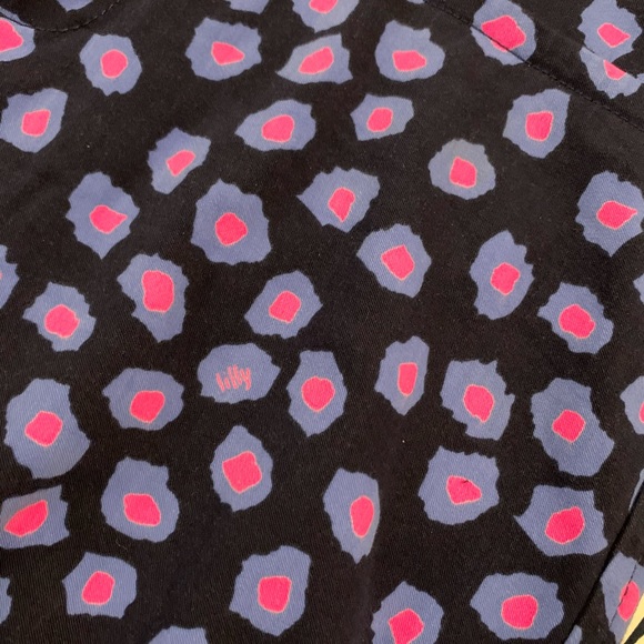 Lilly Pulitzer navy amuse bouche capri pants